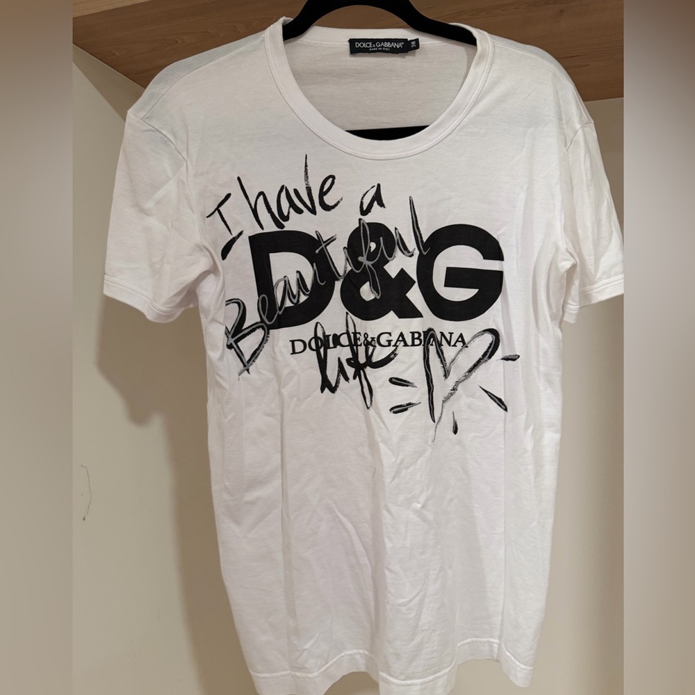 Dolce & Gabbana Classic White Tee